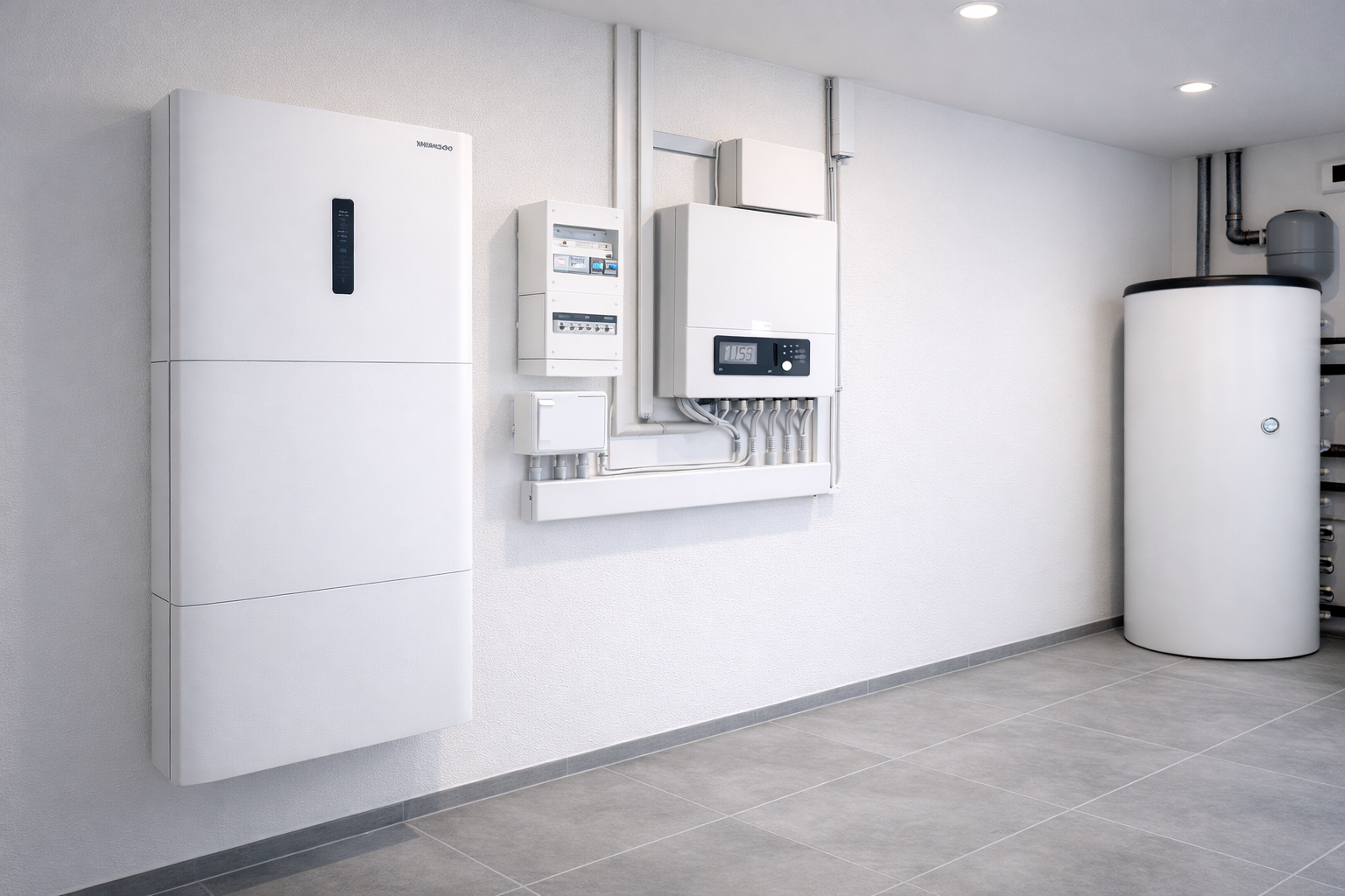 Batteriespeicher und Energieverwaltung im modernen Haus